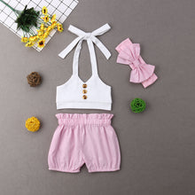 Load image into Gallery viewer, Newborn Infant Baby Girl Summer Clothes